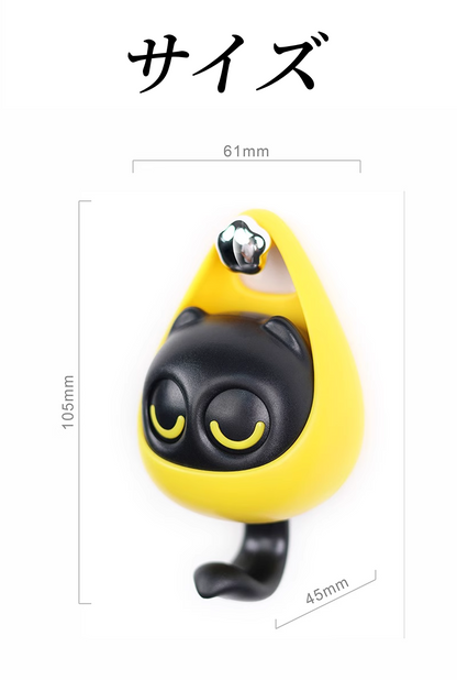 送料無料 壁掛けフック 猫 雑貨 壁掛 キーフック 鍵かけ 帽子掛け アンティーク風 ウォールフック ネコのテールフック 3410