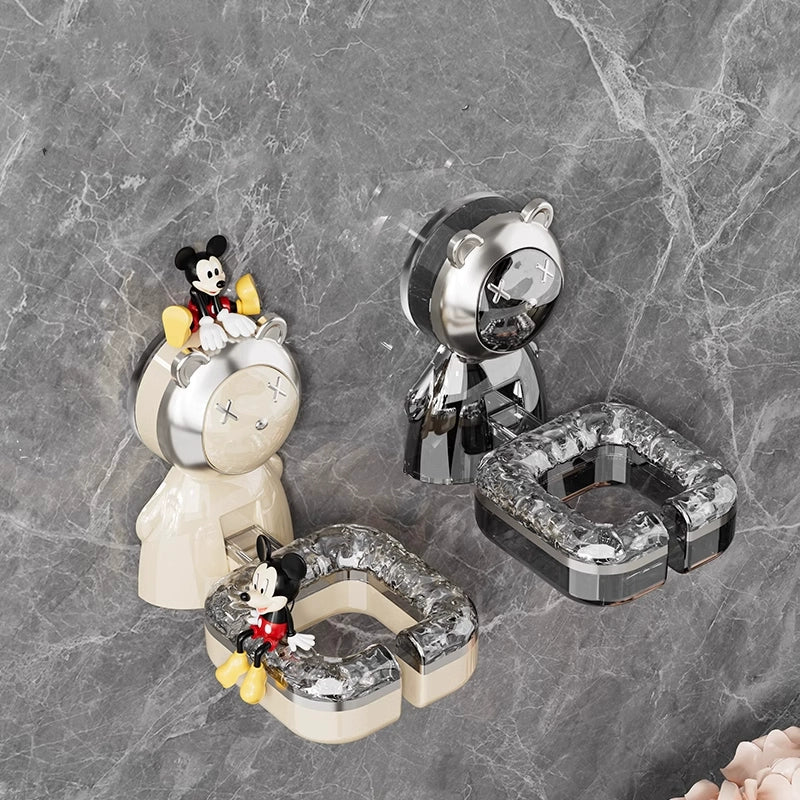 送料無料　ドライヤーホルダー ドライヤーフック ドライヤースタンド ドライヤー掛け ドライヤー収納 穴あけ不要 吸盤 洗面所 洗面台 バスルーム 日用雑貨 便利　3340