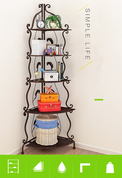 送料無料  ラック ステンレス 浴室収納 コーナー 突っ張り棒 バスルーム つっぱり バスラック 便利グッズ 3356