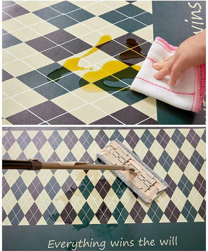 送料無料　レザーマット　玄関マット　　3282