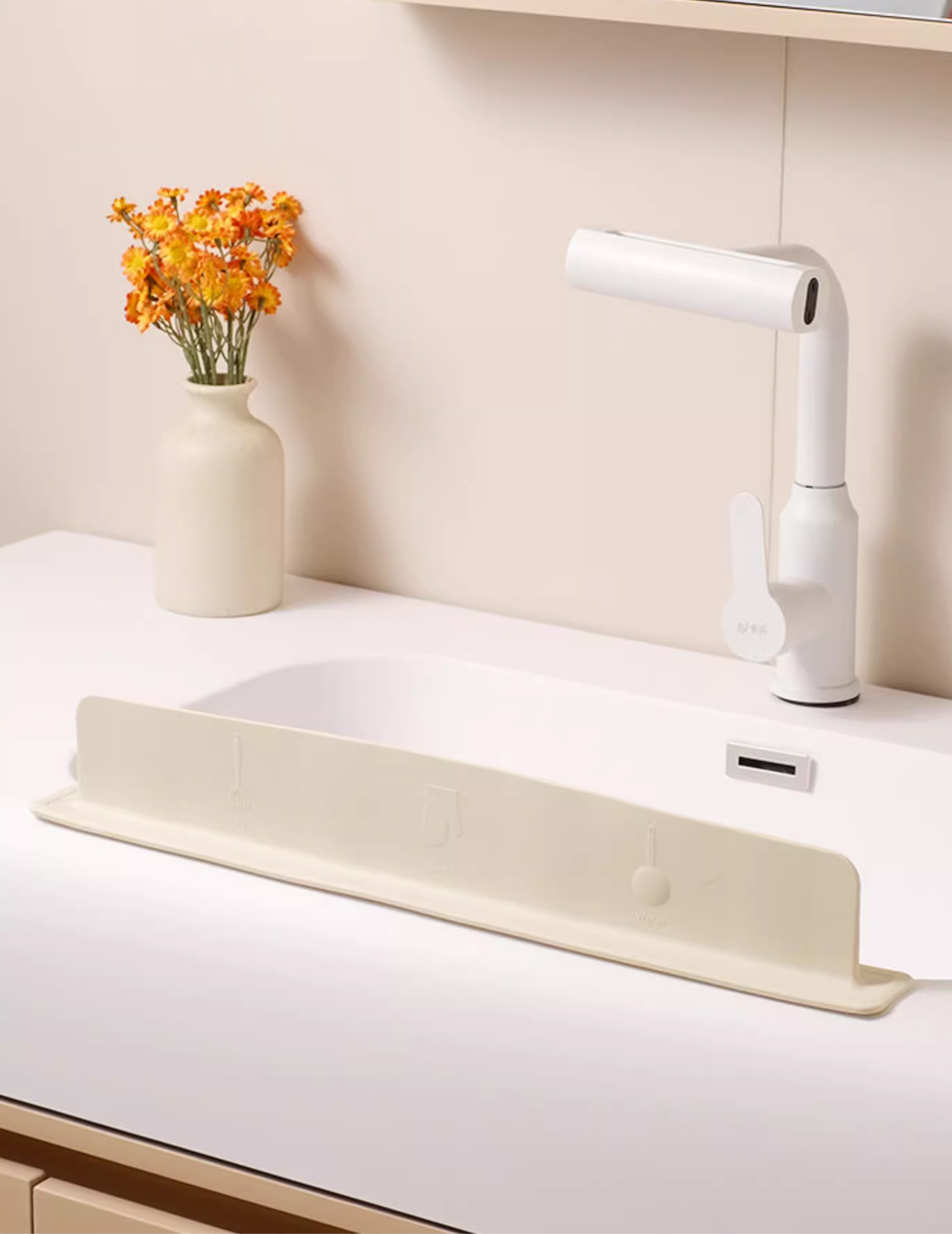 送料無料　2点セット　水はね防止 シンクプレート　キッチン周り 洗面台 手洗い　　3264