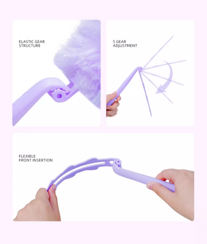 送料無料　9点セット　はたき ダストクリーニング 日常生活 大掃除 家庭用 静電気除塵掃除　　　3290