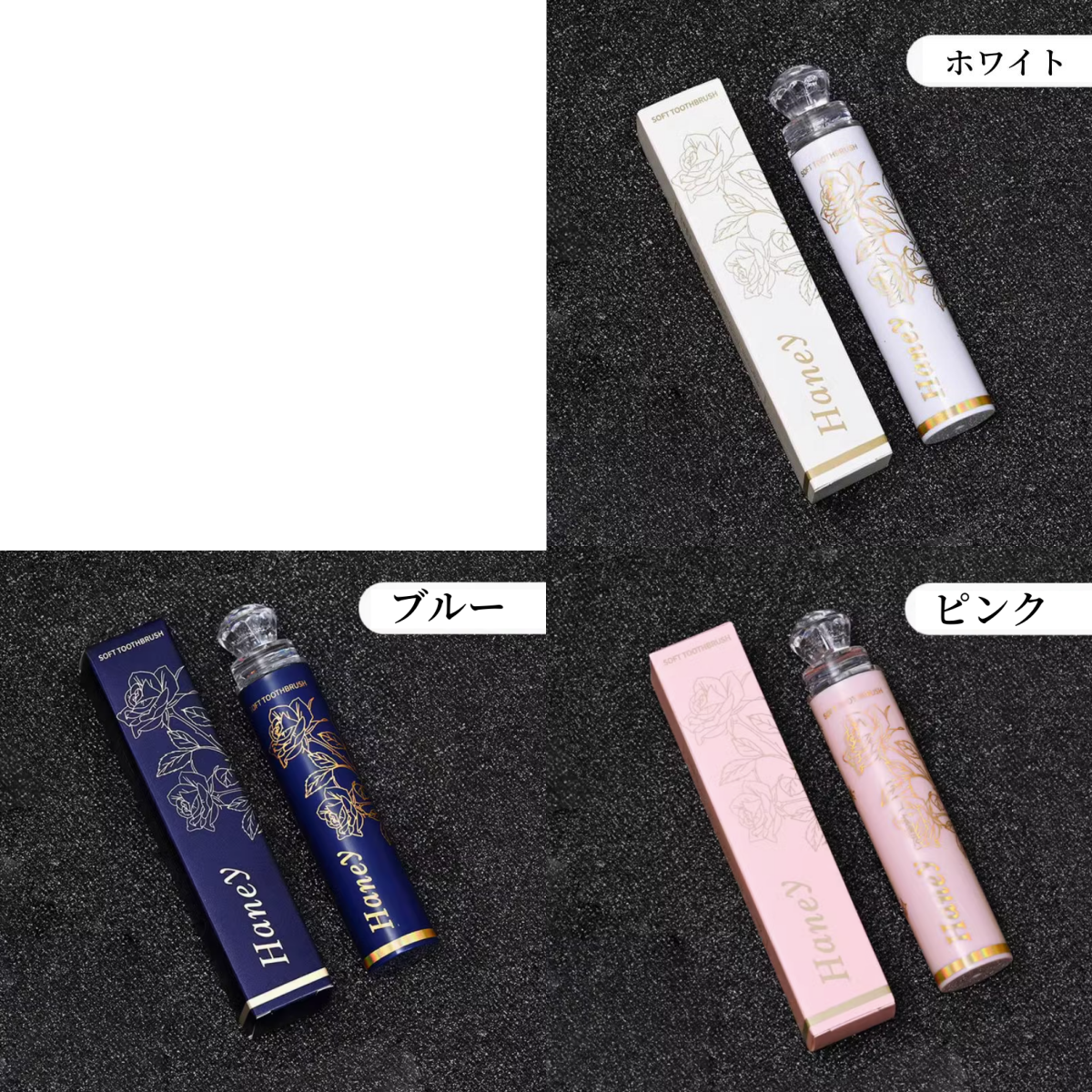 送料無料　折り畳み歯ブラシ　プレゼント　カップル　出張　旅行　3259