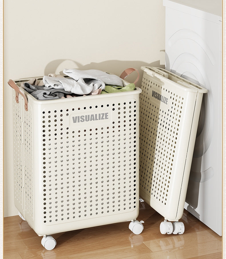 送料無料　ランドリーバスケット 洗濯カゴ ふた付き  ラタン キャスター 大容量 70l 収納 スリム 籐 ランドリーワゴン おしゃれ ワゴン 防水 通気性 大きい 洗濯物 蓋 軽い　3352