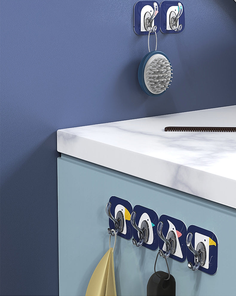 送料無料 フック 粘着タイプ 強力 透明 おしゃれ 10個入り 壁掛け 小 屋外 収納 フック 貼り付け クリア 最大耐荷重 3385