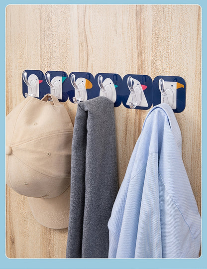 送料無料 フック 粘着タイプ 強力 透明 おしゃれ 10個入り 壁掛け 小 屋外 収納 フック 貼り付け クリア 最大耐荷重 3385