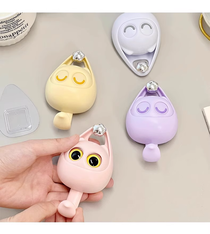 送料無料 壁掛けフック 猫 雑貨 壁掛 キーフック 鍵かけ 帽子掛け アンティーク風 ウォールフック ネコのテールフック 3410