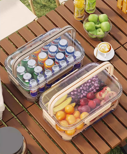 送料無料　2点セット　フルーツ弁当箱　ピクニック　アウトドア　　3269