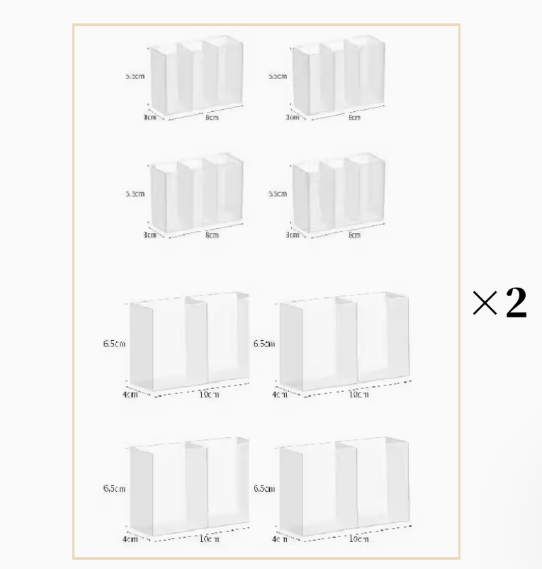送料無料　12セット　ミラー収納ボックス　　　3279