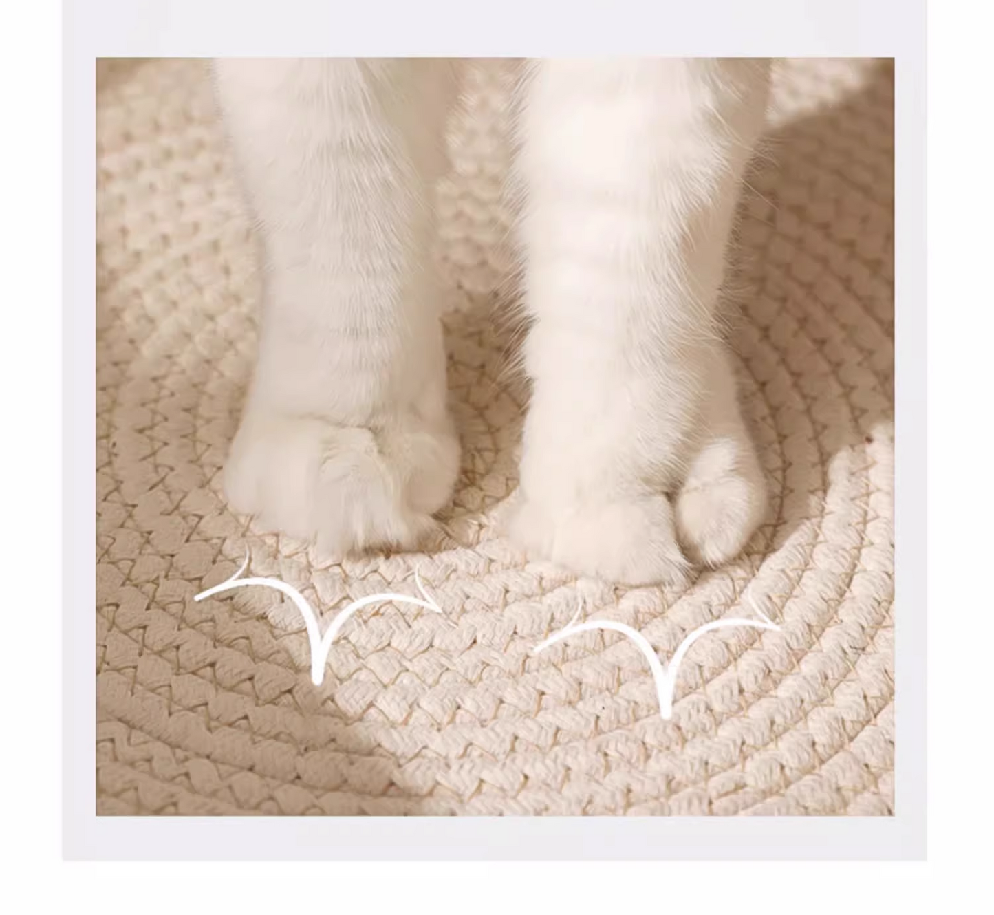 猫 ベッド 春夏用 涼しい 手編み 蒲草 手作り 天然素材 通気性 清潔 快適 ペットベッド ふかふか おしゃれ 猫ハウス 夏用 耐荷重 3316