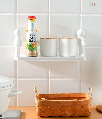 送料無料 ウォールシェルフ ウォールラック 壁掛けトレイ 小物置き 小物ホルダー 壁面収納 ソープホルダー せっけん置き 浴室 洗面台 キッチン インテリ 3399