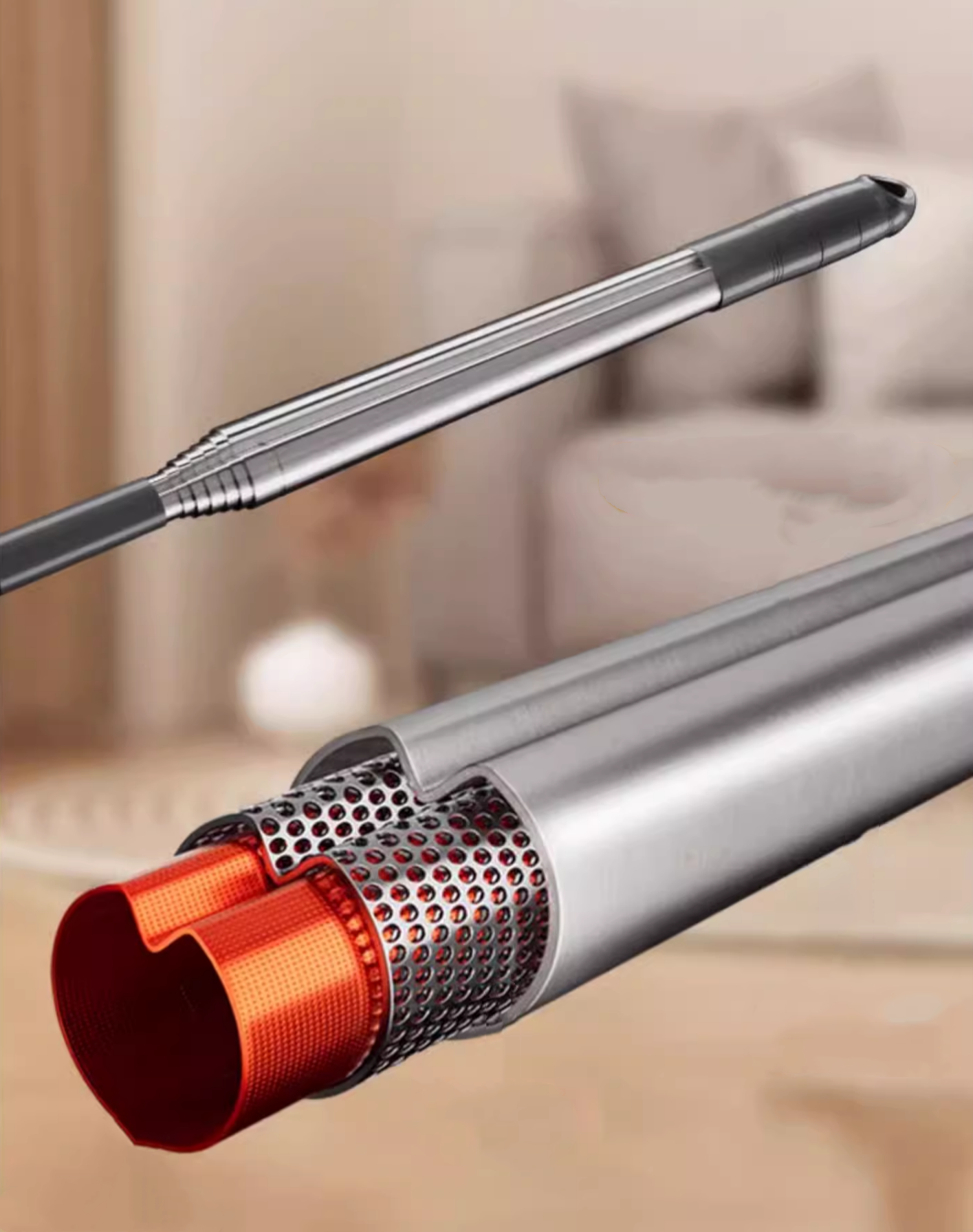 送料無料　2点セット　除塵はたき　伸縮可能 約78～280 cm 長柄 ほこり取り 水洗い 高所清掃 伸縮掃除モップ モップヘッド折り曲げ可能 除塵 隙間掃除 家庭用 年末 大掃除 ワードローブ/天井/車/家/ブラインド/エアコンに適用　　　　　3291