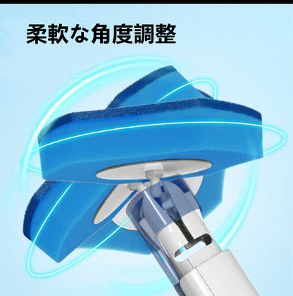 使い捨てトイレブラシ  クリーニングヘッド付き  3004