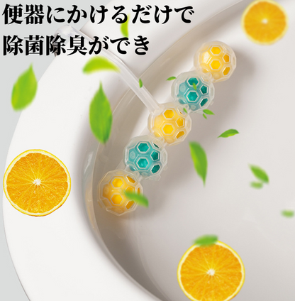 送料無料　10点セット　　トイレクリーナーボール    3211