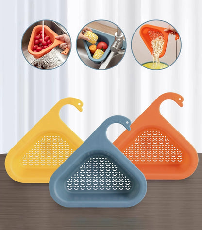 送料無料　蛇口にかける三角コーナーラック  ブランス コーナーラック 水切り スポンジ置き 3366