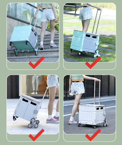 送料無料　　階段を登ることができるカート　　　3205