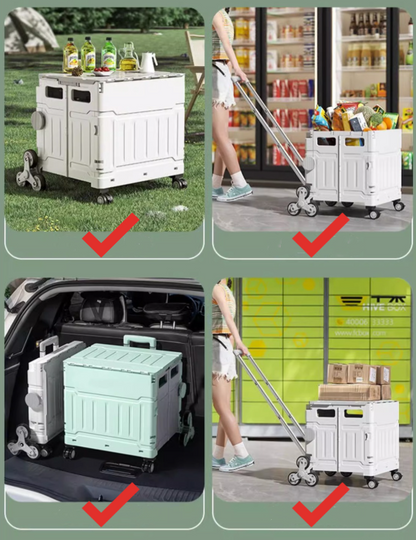 送料無料　　階段を登ることができるカート　　　3205