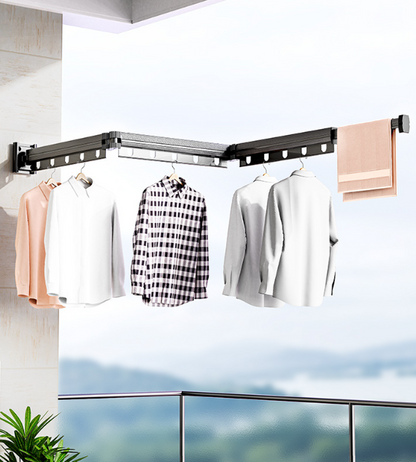 送料無料　折り畳み式洗濯物干し  吸盤式 場所を取らない    3229