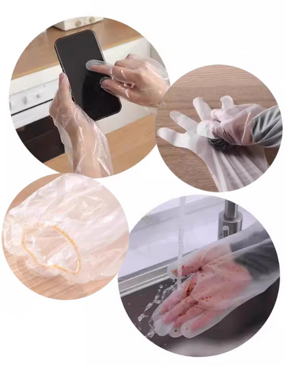 送料無料　30点セット　使い捨て延長手袋　　　3210