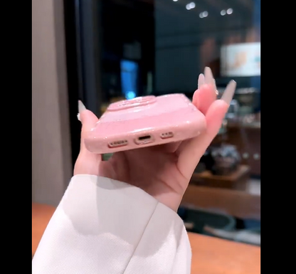 iPhoneケース　スマホケース　可愛い　象　おしゃれ　