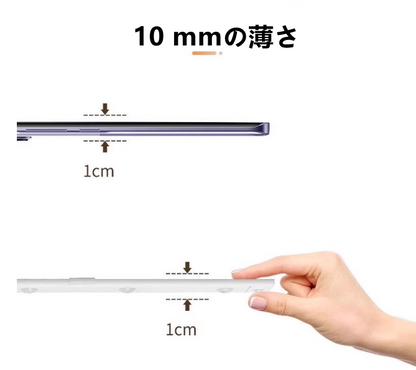 送料無料　led無線人体誘導ランプ 穴あけ不要　　充電式　玄関　3236