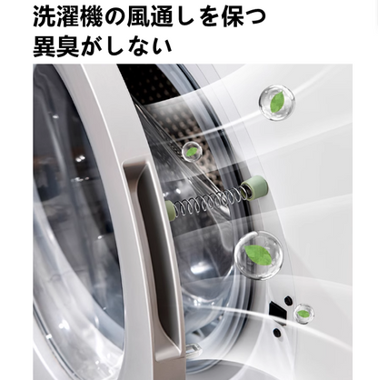 送料無料　3点セット　洗濯機通気ドアボタン　風通しを保つ　　3239