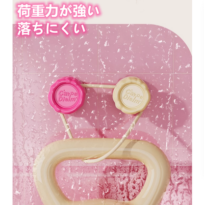 送料無料　4点セット　　吸盤式ドアハンドル　強力　引き出し　便利　　3242