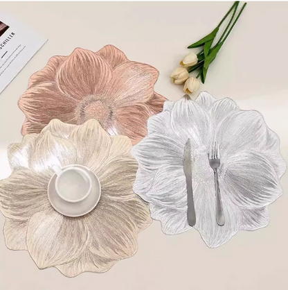 送料無料　2点セット  ランチョンマット  PVC  断熱　テーブルマット　　　3243