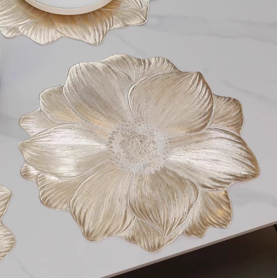 送料無料　2点セット  ランチョンマット  PVC  断熱　テーブルマット　　　3243