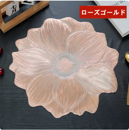 送料無料　2点セット  ランチョンマット  PVC  断熱　テーブルマット　　　3243