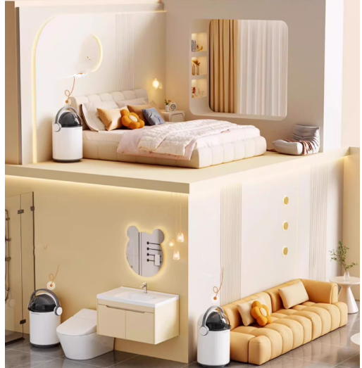 送料無料　ごみ箱  ごみ袋自動吸着  サイズ選択可　　3244