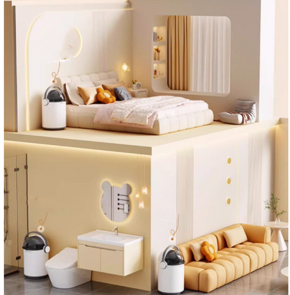 送料無料　ごみ箱  ごみ袋自動吸着  サイズ選択可　　3244