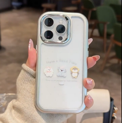 スマホケース   iPhoneケース 可愛い　動物　おしゃれ 　　　1136